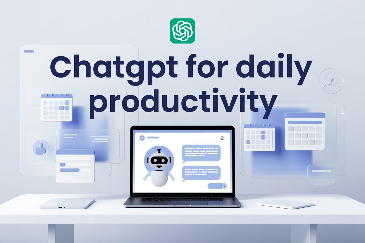 How to Use ChatGPT for Daily Productivity (25+ Prompts, Use Cases & Mistakes to Avoid)