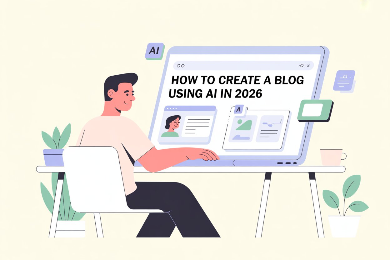 How to Create a Blog Using AI in 2026 (Complete Step-by-Step Practical Guide)