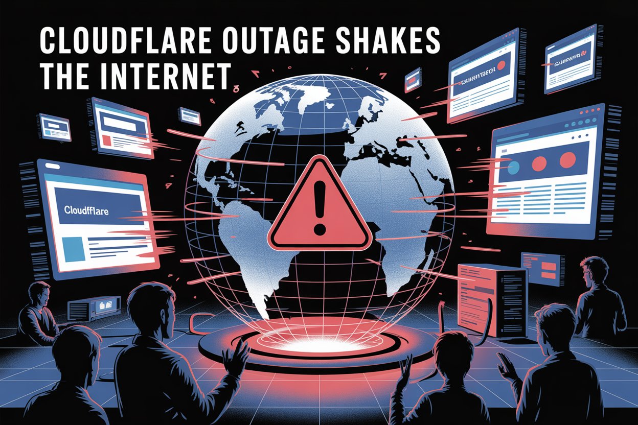 Cloudflare Outage Shakes the Internet: What Happened & Why It Matters